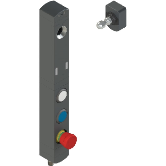 Int.de séc. RFID avec électroaimant avec verrouillage, 24Vdc - NS D4AZ1SRK-F41N002-Lire la description