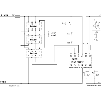 Interrupteur de sécurité à interverrouillage RFID, M12 8 pôles-Lire la description
