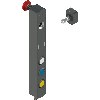 Interrupteur de sécurité avec interverrouillage, 3 dispositifs - NS D4CE1SRK-F41N001
