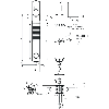 Int. de séc. à interver., 24Vac/dc contact d'état de porte, M12 12P - TP-BI-3-4141A024SM12