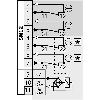 Int. de séc. à interver., 24Vac/dc contact d'état de porte, M12 12P - TP-BI-3-4141A024SM12