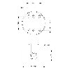 Base, montage en surface, PNP V12/24DC BLANC - 90576 | BASE LT DEEP PNP V12/24DC WH