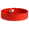Base basse pour le montage en surface V12/24DAC ROUGE - 90343 | BASE LT SHALLOW V12/24DAC RD