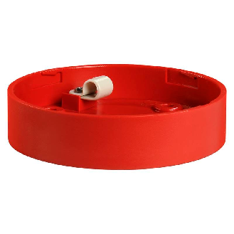 Base basse pour le montage en surface V12/24DAC ROUGE - 90343 | BASE LT SHALLOW V12/24DAC RD-Lire la description
