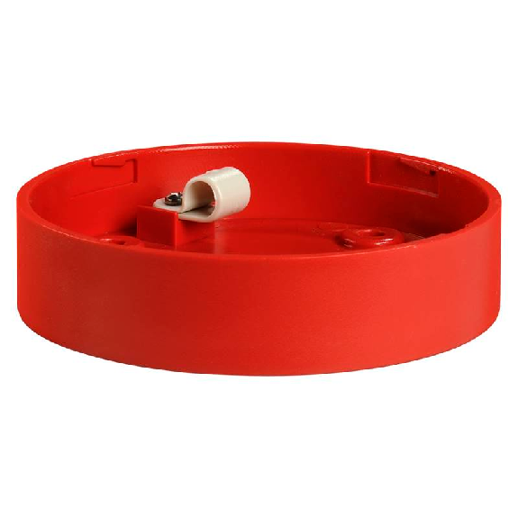 Base basse pour le montage en surface V12/24DAC ROUGE - 90343 | BASE LT SHALLOW V12/24DAC RD-Lire la description