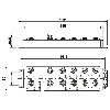 Répartiteur, PROFINET, 8E TOR 24Vdc, 8S TOR 24Vdc - AXL E PN DI8 DO8 M12 6P