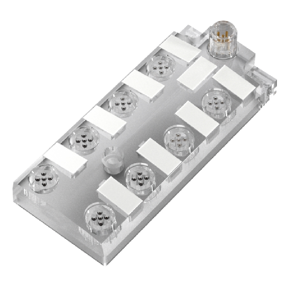Répartiteur actif, IO-Link, 16 entrées PNP type 3, IP67 - BNI IOL-104-011-K006 (BNI00J0)-Lire la description