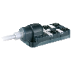 Répartiteur 4xM12 4p; Câble PUR/PVC UL/CSA 4*0.34+3*0.75 Gris Cpc 3m - 8000-84410-3330300