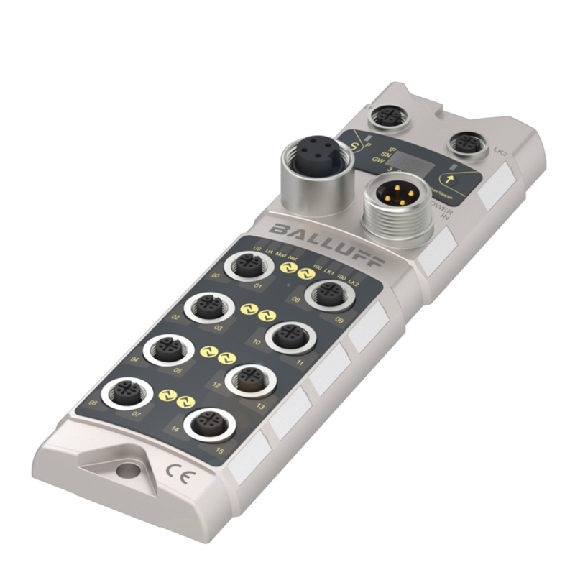 Répartiteur actif, Ethernet/IP, 8E PNP type 3, 8S PNP, 8x IO-Link - BNI EIP-508-105-Z015-C06 (BNI007C)-Lire la description