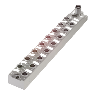 Répartiteur actif, IO-Link, 16 entrées PNP type 3, IP67 - BNI IOL-104-002-Z046 (BNI00AY)-Lire la description