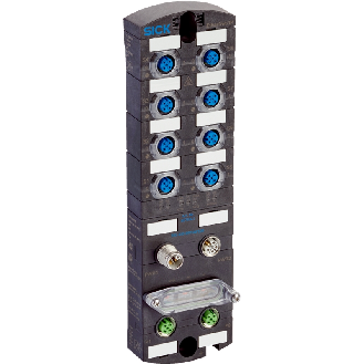 Répartiteur 16E PNP type1 et 3, 16S PNP, IO-Link Master, Serveur web - SIG350-0004AP100-Lire la description