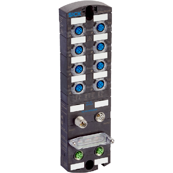 Répartiteur 16E PNP type1 et 3, 16S PNP, IO-Link Master, Serveur web - SIG350-0004AP100-Lire la description