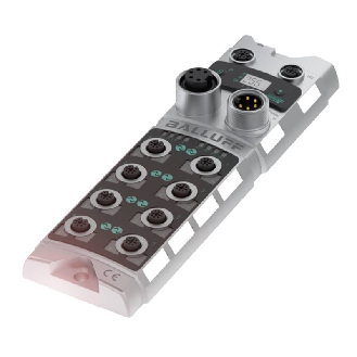 Répartiteur actif, PROFINET I/O E: 16x PNP, S: 16x PNP, 8x IO-Link - BNI PNT-508-105-Z015 (BNI005H)-Lire la description