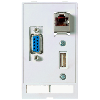 Module 1xRJ45 F/F + 1xSubD9 F/F + 1xUSB F/F A pour MSDD - 4000-68000-1430000