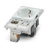Prise à contact de terre, Allemagne, avec inverseur de genre RJ45 - VS-FP-SD-D-RJ456A-BUBU Prise à contact de terre, Allemagne, avec inverseur de genre RJ45 - VS-FP-SD-D-RJ456A-BUBU