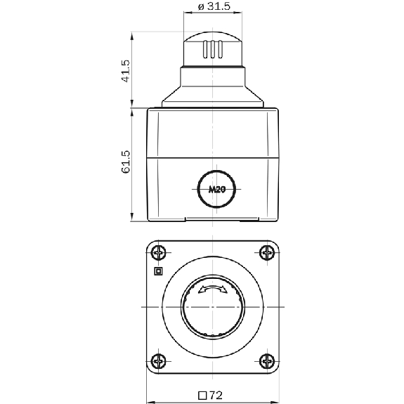 Kit Bouton d'arret d'urgence - ES21-SA14F1 Kit Bouton d'arret d'urgence - ES21-SA14F1-Lire la description