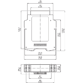 Flexi Classic Module d'extension muting, bornes à ressort - UE410-XM4-Lire la description