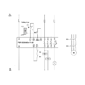 Relais de sécurité 3NO+1 Signalisation, 24Vdc, Push-in - PSR-SPP- 24UC/ESA4/3X1/1X2/B-Lire la description