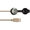 Prise de service 1 × USB 3.0 (femelle/mâle) forme A, câble 1.5 m - 4000-73000-0170000 Prise de service 1 × USB 3.0 (femelle/mâle) forme A, câble 1.5 m - 4000-73000-0170000