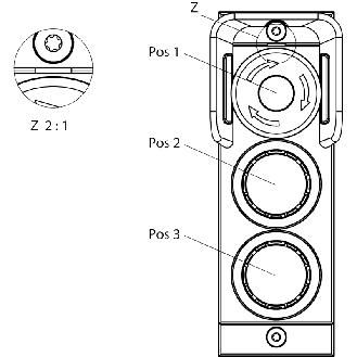 Sous module MGB2 pour façade - MSM-1-P-CS-BPP-A5-126381-Lire la description