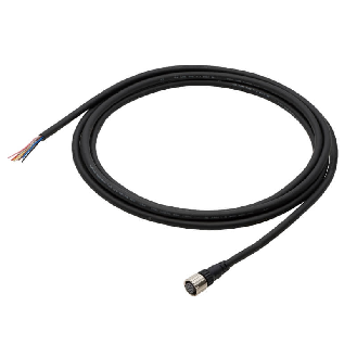 Extension récepteur Connecteur M12 8 pôles, 8 fils Noir, 20m, F3SG - F39-JG20A-D-Lire la description
