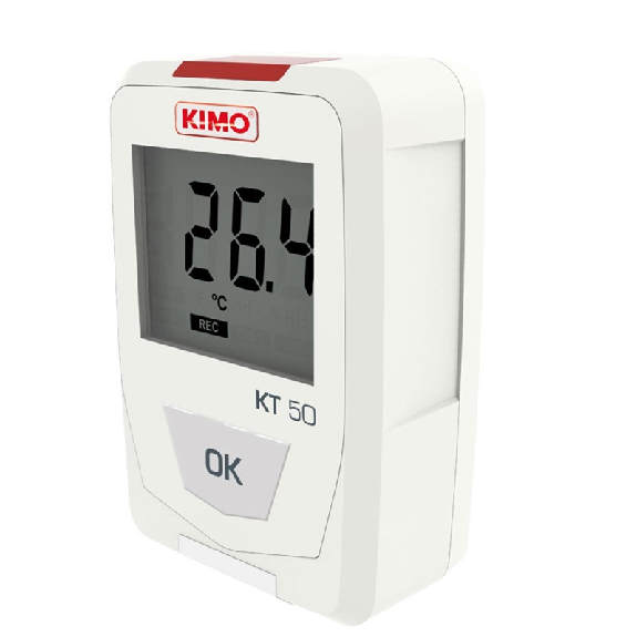 Enregistreur de température avec capteur interne (-40 à +70°C) - KT-50-Lire la description