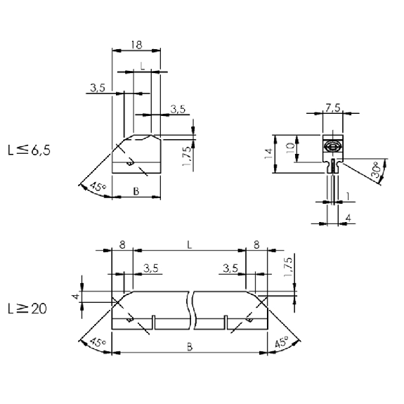 Came pour multipiste électromécanique - BNN 520-81-S-20 (BNN003A) Came pour multipiste électromécanique - BNN 520-81-S-20 (BNN003A)-Lire la description