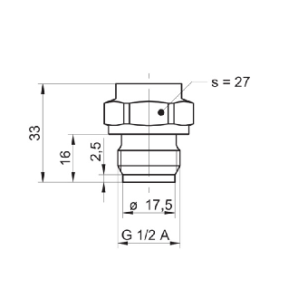 Capteur de pression 0 .. 10 bar, 4-20mA, G 1/2 A DIN 3852-E - PBMN-24B22RA11441232000-Lire la description