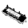 Bornier d'interface 20 pts pour R88D et CS1W-NF113/133, C200H-NF113 - XW2B-20J6-1B