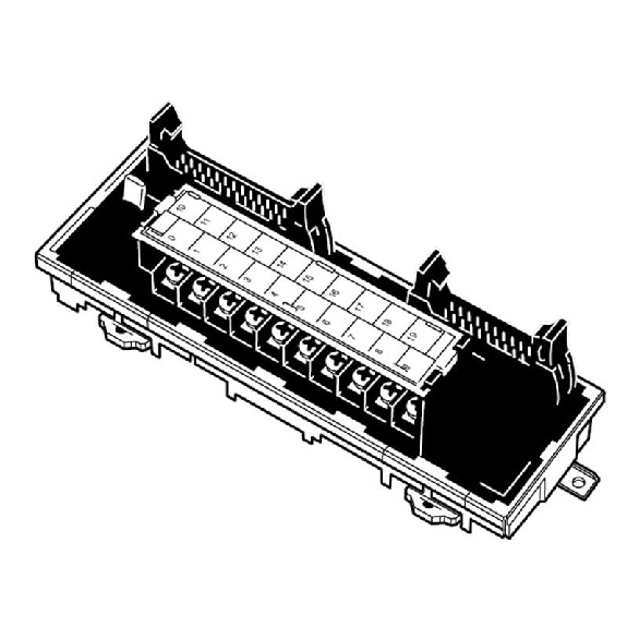 Bornier d'interface 20 pts pour R88D et CS1W-NF113/133, C200H-NF113 - XW2B-20J6-1B-Leggi tutto