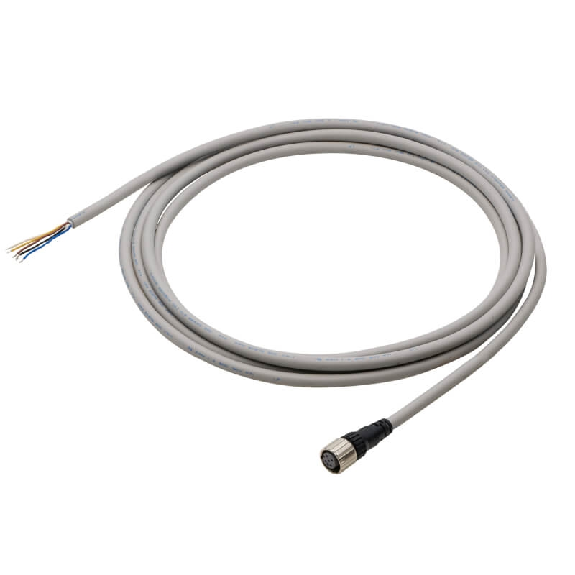 Extension émetteur Connecteur M12 5 pôles, 5 fils Gris, 10m, F3SG - F39-JG10A-L Extension émetteur Connecteur M12 5 pôles, 5 fils Gris, 10m, F3SG - F39-JG10A-L-Lire la description