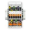 Adaptateur d'essai 4 mm, pour bloc de jonction de pas 8,2 mm, orange - PAI-4-FIX OG