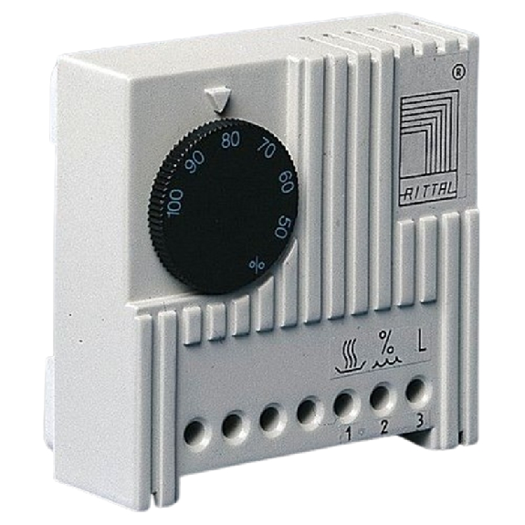 Hygrostat 24-230V (AC/DC) 71x71x33,5mm (LxHxP) - SK 3118.000-Lire la description