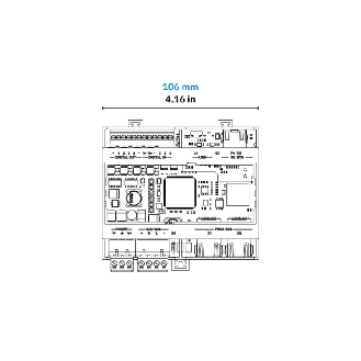 Control Unit 200 SERIES - PROFIsafe, Ethernet and Digital I/O (SD) - 90301111 (C201B-P)-Lire la description
