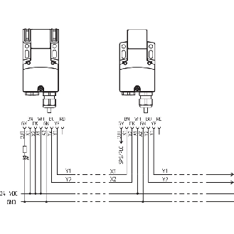 Capteur de sécurité RFID codage individuel, bornier, diagnostic - RSS16-I1-D-CC-2982-Lire la description