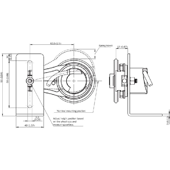 Roue de mesure 200 mm, 7-30Vdc, Incrémental/TTL/RS-422, M12 8P - DBV50E-22CPA2000 Roue de mesure 200 mm, 7-30Vdc, Incrémental/TTL/RS-422, M12 8P - DBV50E-22CPA2000-Lire la description