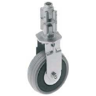 Roues fixes avec fixation - 90802-Lire la description