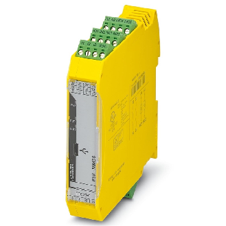 Dispositif de sécurité pour la surveillance des arrêts moteurs - PSR-MM30-2NO-2DO-24DC-SC-Lire la description