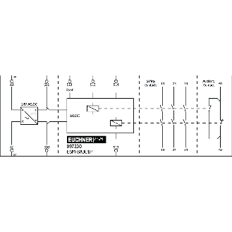 RELAIS DE SÉCURITÉ, 3 NO + 1 NC 24 V AC/DC - ESM-BA301P-Lire la description