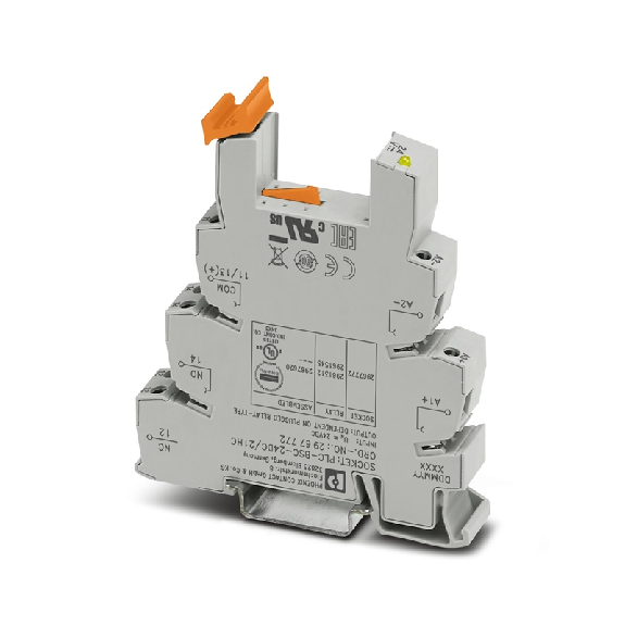 Embase PLC-HC de 14mm à vis, tension d'entrée 24 VDC - PLC-BSC- 24DC/21HC Embase PLC-HC de 14mm à vis, tension d'entrée 24 VDC - PLC-BSC- 24DC/21HC-Lire la description