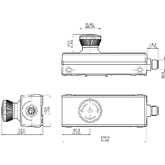 Bouton-poussoir d'arrêt d'urgence M12 - ES11-SA2B8-Lire la description
