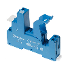 Support 16A 250V serie 4661, bleu, etrier plastique, a cage - 9701SPA (97.01SPA)