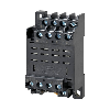 Socle, rail DIN/montage en surface, 14 broches, bornes à vis - PTFZ-14-E