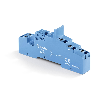Support 10A 250V série 4661, bleu, étrier plastique, Push-in - 97P1SPA (97.P1.SPA)