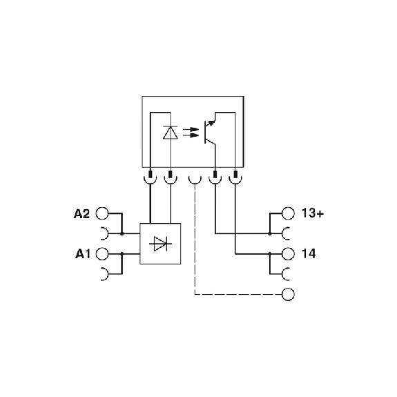 Interface PLC, Push-in, entrée : 24 V DC, sortie : 3-48 V DC/100 mA - PLC-OPT- 24DC/ 48DC/100 Interface PLC, Push-in, entrée : 24 V DC, sortie : 3-48 V DC/100 mA - PLC-OPT- 24DC/ 48DC/100-Lire la description