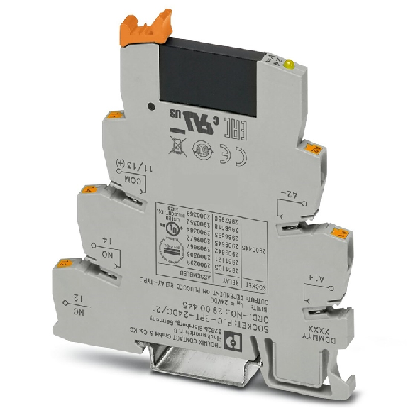 Interface PLC, Push-in, entrée : 24 V DC, sortie : 3-48 V DC/100 mA - PLC-OPT- 24DC/ 48DC/100 Interface PLC, Push-in, entrée : 24 V DC, sortie : 3-48 V DC/100 mA - PLC-OPT- 24DC/ 48DC/100-Lire la description