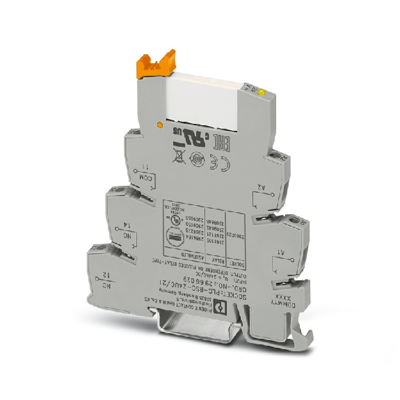 Interface PLC, à vis, SPDT, tension d'entrée 24VAC/DC - PLC-RSC- 24UC/21-Lire la description