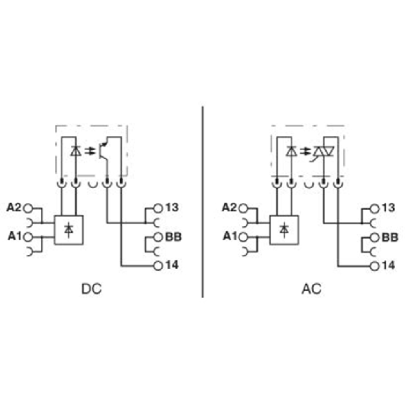 Socle de 6,2 mm pour relais 1NO, à vis, tension d'entrée 24 V DC - PLC-BSC- 24DC/ 1/ACT Socle de 6,2 mm pour relais 1NO, à vis, tension d'entrée 24 V DC - PLC-BSC- 24DC/ 1/ACT-Lire la description