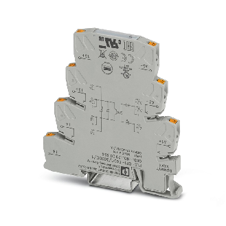 Interface Optocoupleur Push-In, entrée 60VDC, sortie 12-300VDC/1 A - PLC-OPT- 60DC/300DC/1-Lire la description