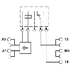 Socle de 6,2 mm pour relais 1NO, à vis, tension d'entrée 24 V AC/DC - PLC-BSC- 24UC/ 1/ACT Socle de 6,2 mm pour relais 1NO, à vis, tension d'entrée 24 V AC/DC - PLC-BSC- 24UC/ 1/ACT